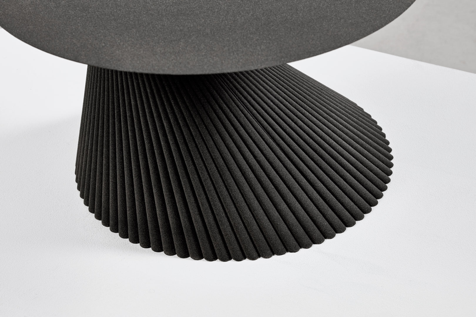 Pleat Side Table Wide by Rive Roshan