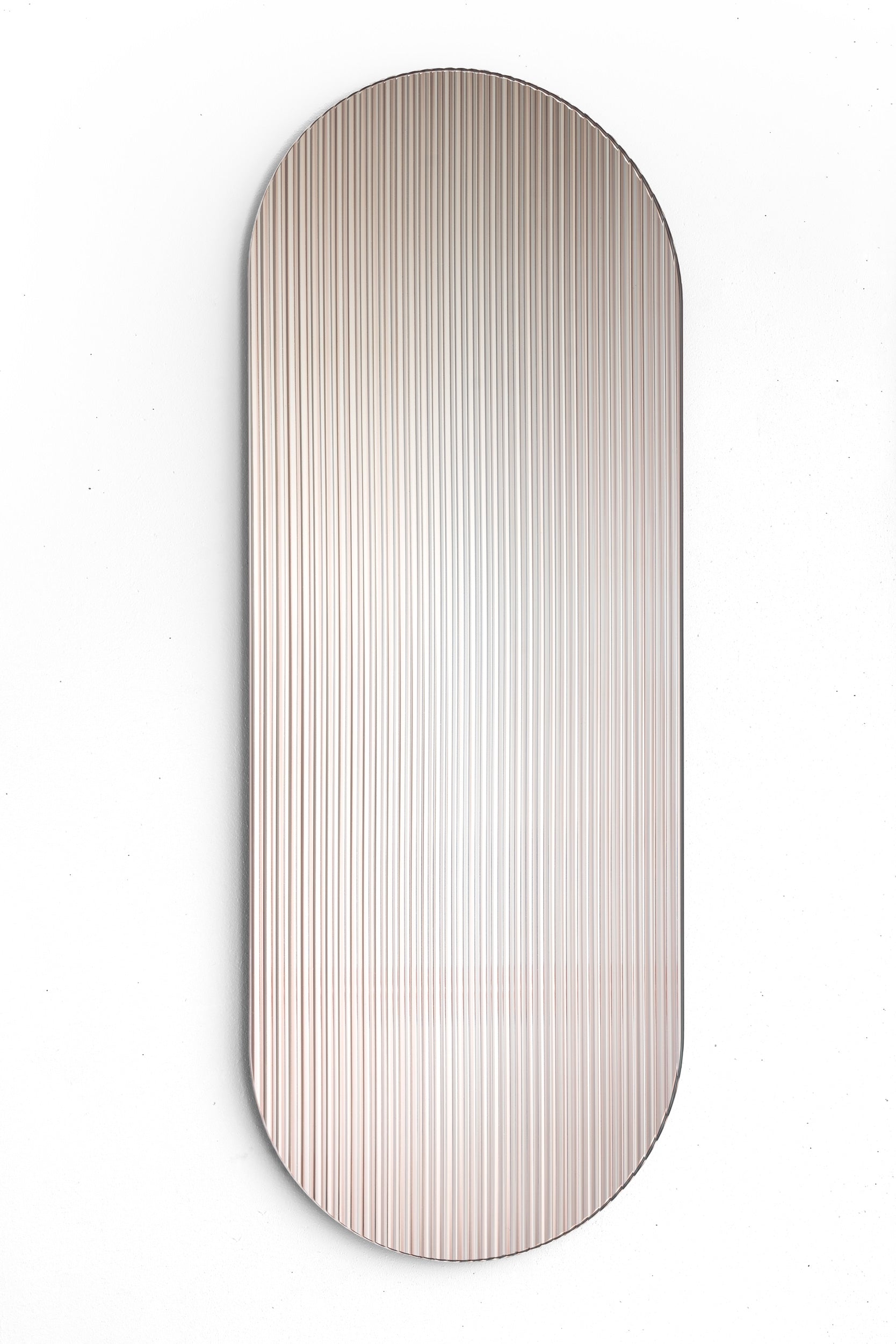 Metal Shift Panel Palladium Reflective Art Panel by Rive Roshan