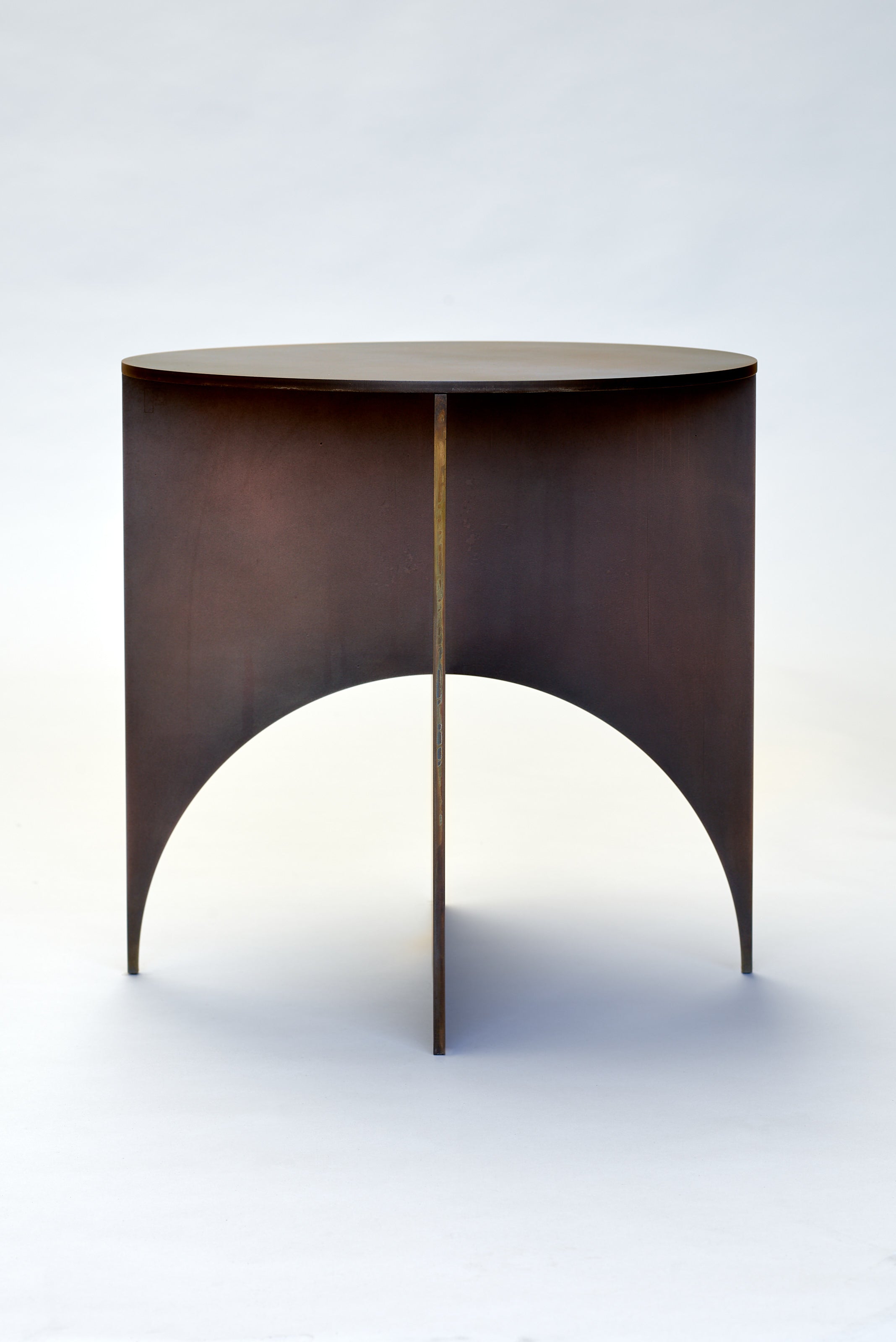 Iris Copper Patina Table by Frank Penders