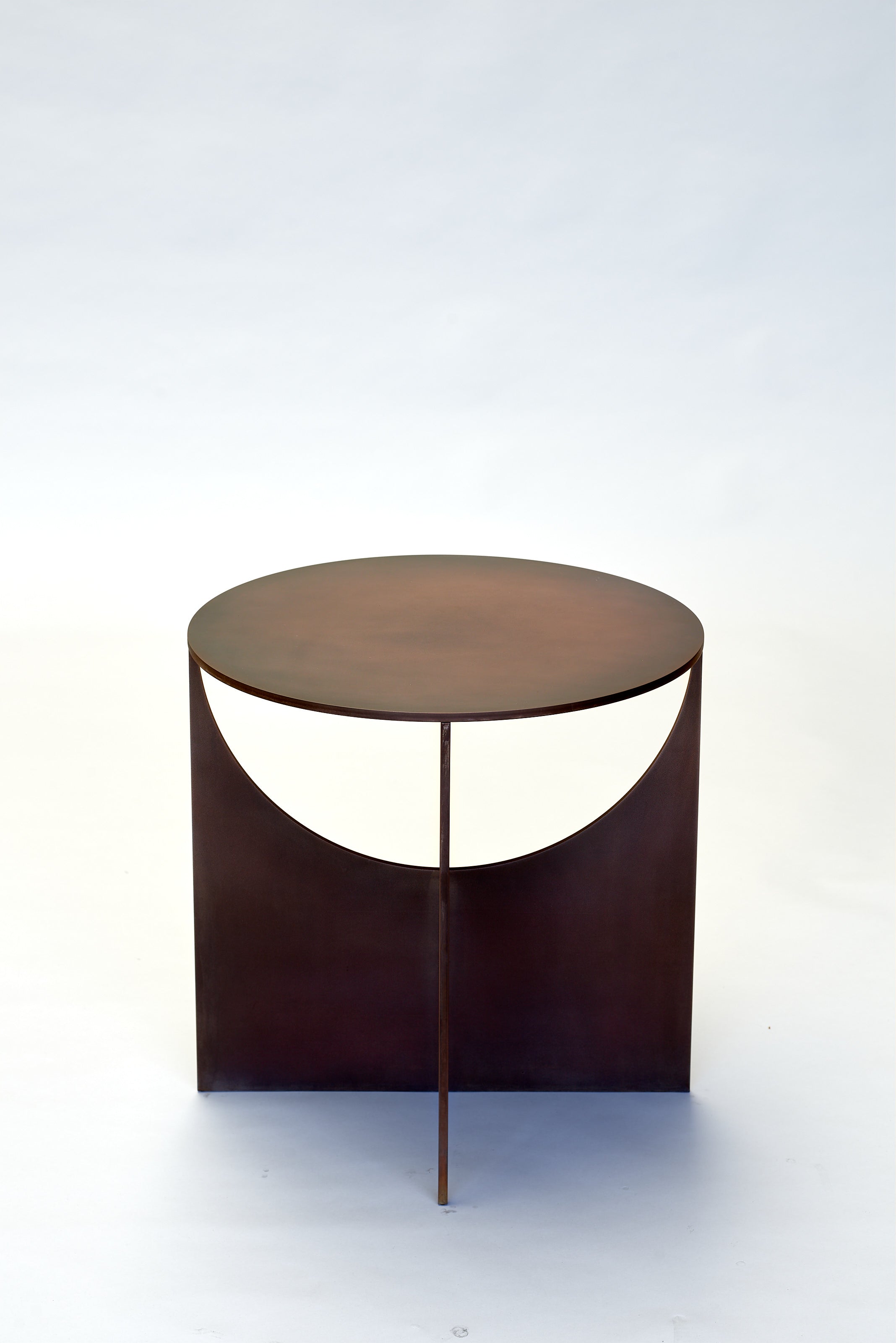 Iris Copper Patina Table by Frank Penders