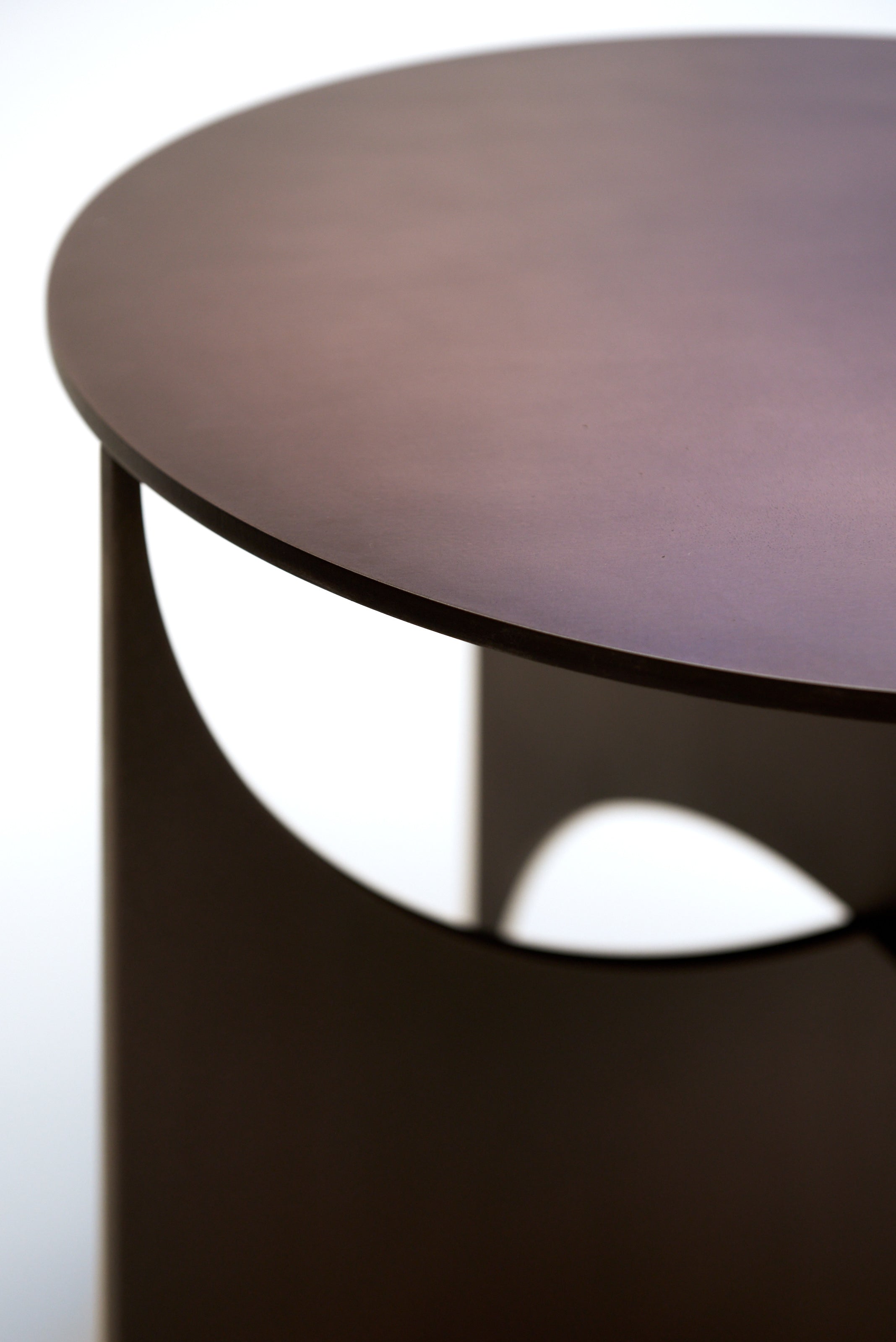 Iris Copper Patina Table by Frank Penders