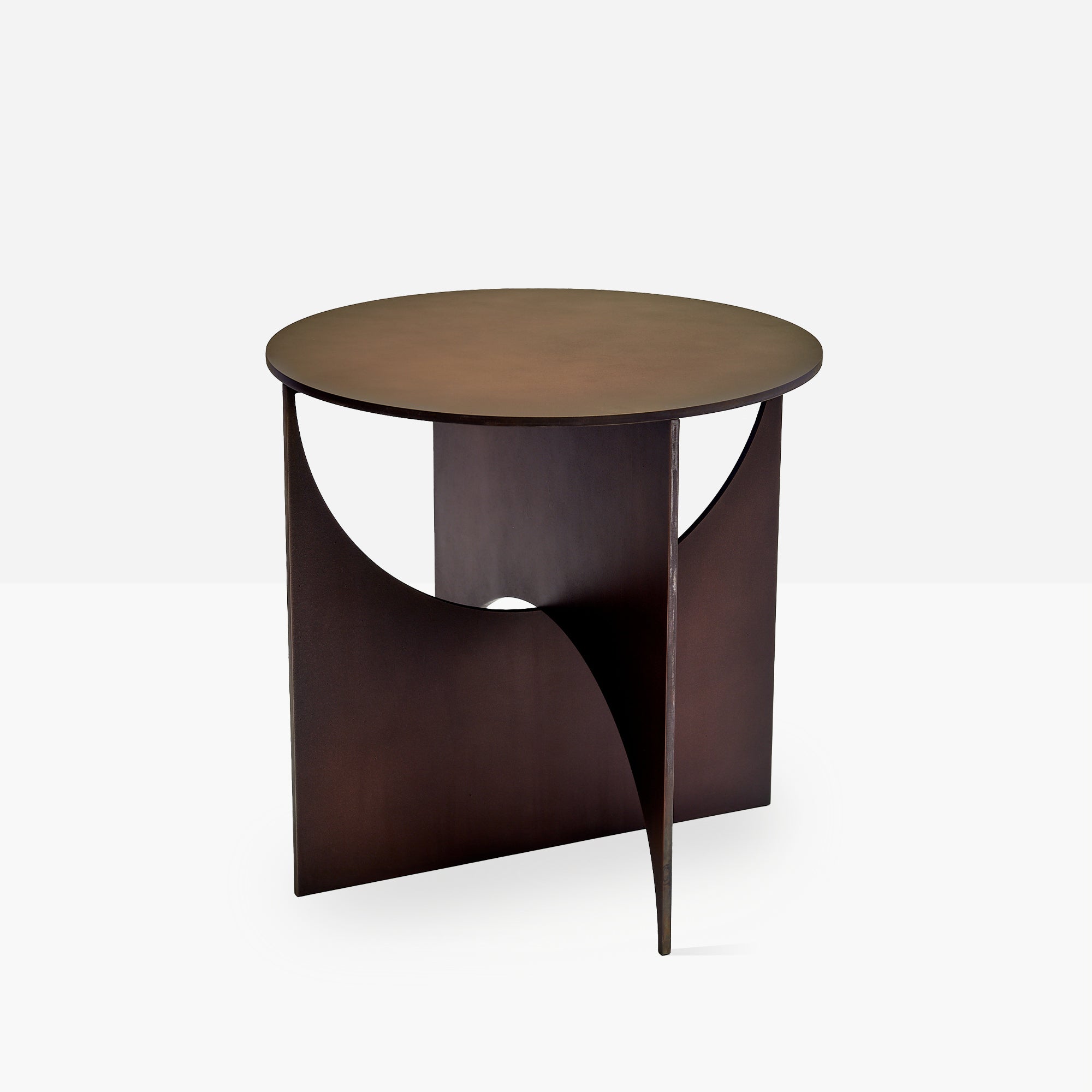 Iris Copper Patina Table by Frank Penders