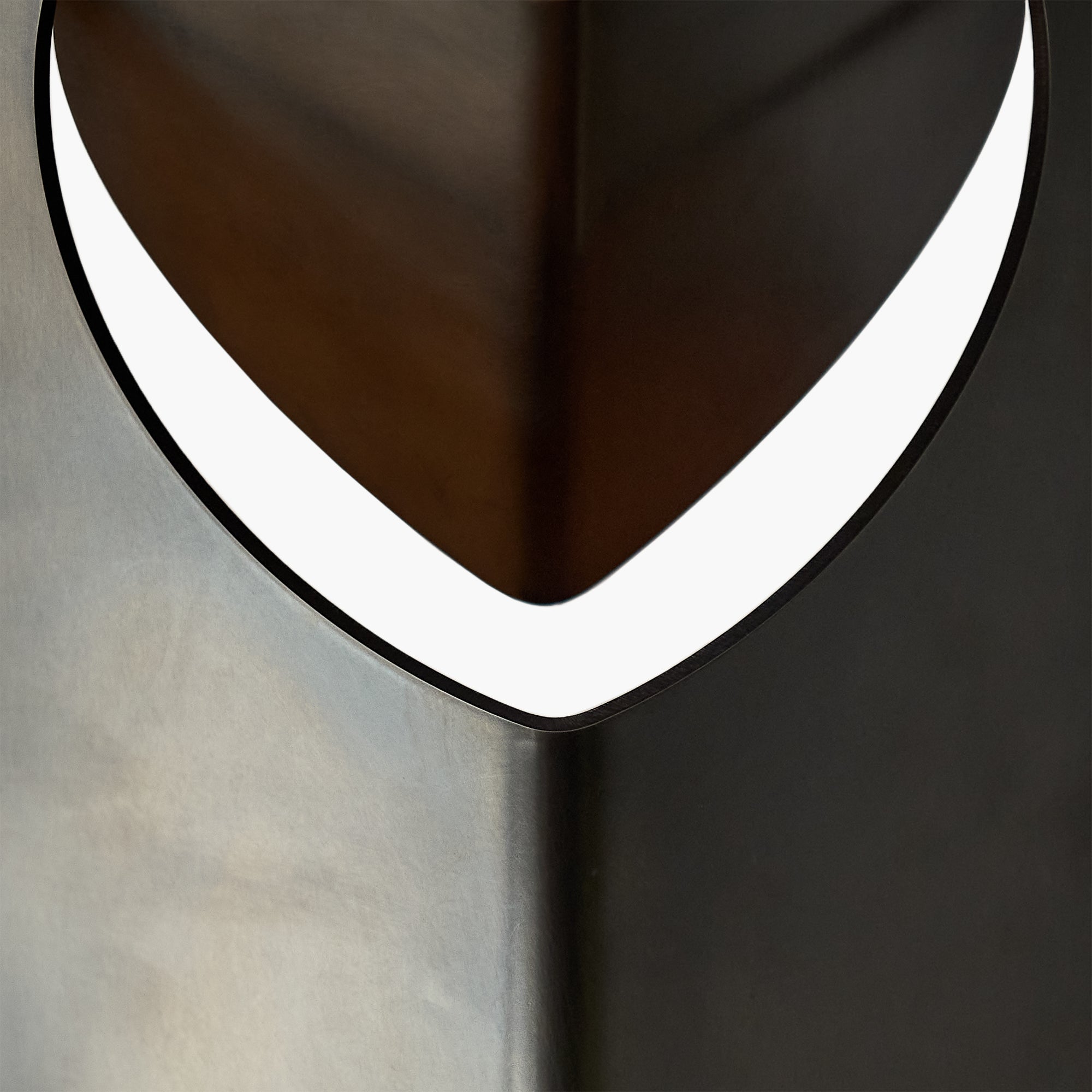 ONE LOVE Warm Grey Patina Table Light by Frank Penders
