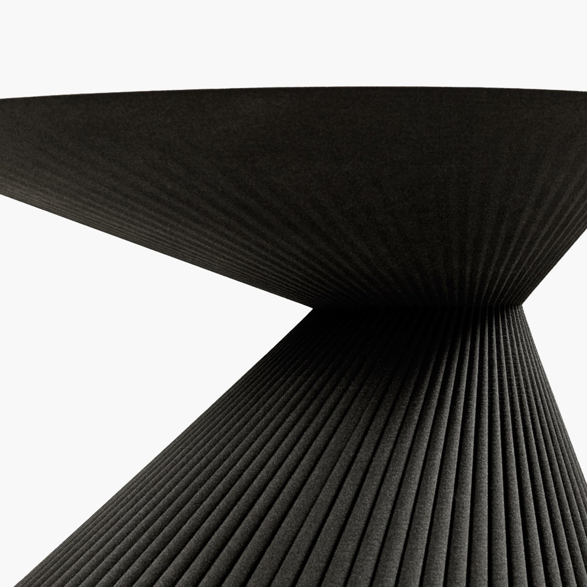 Pleat Side Table Wide by Rive Roshan