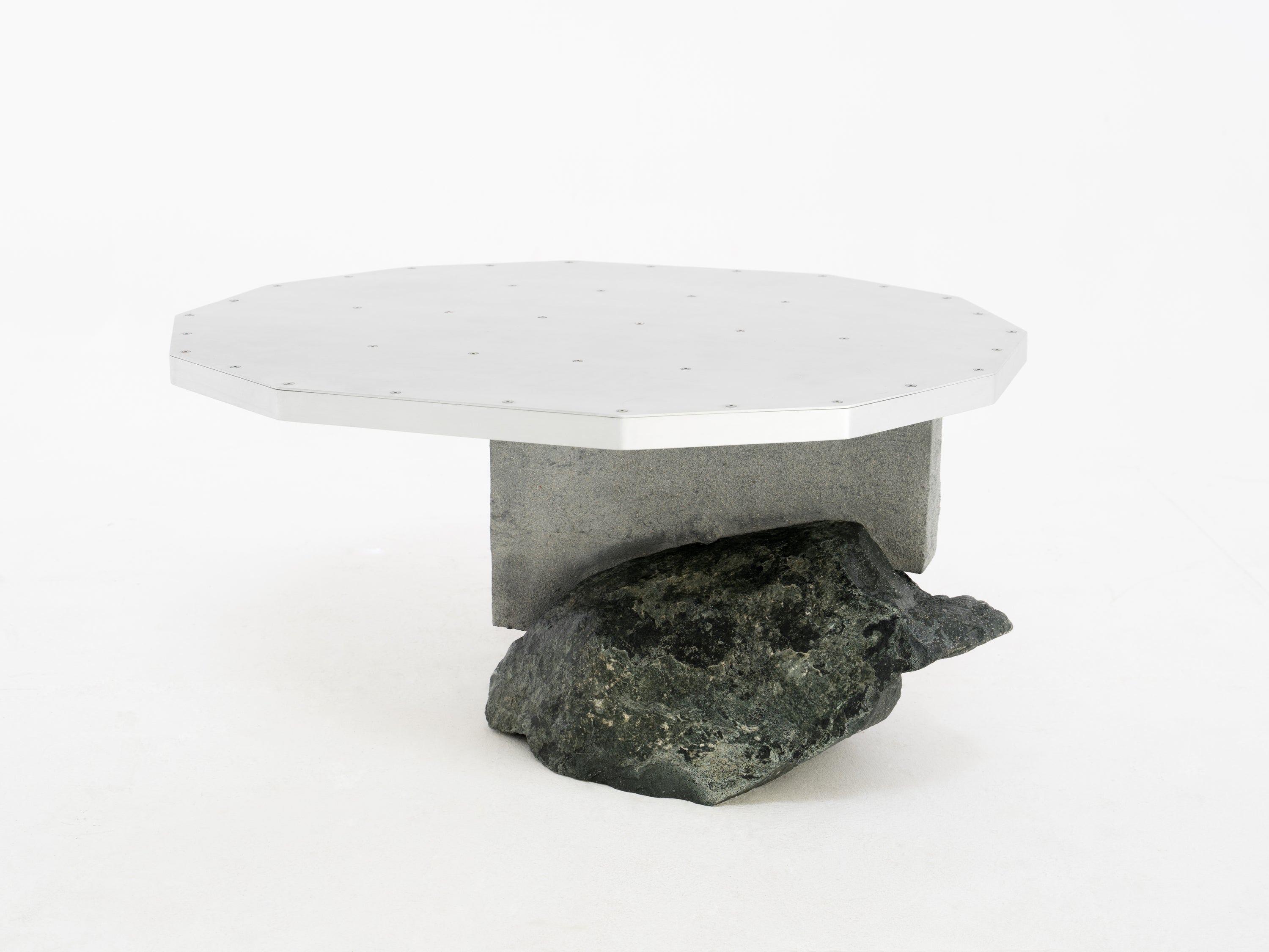 Foreign Bodies - LP-35C Coffee Table by Collin Velkoff