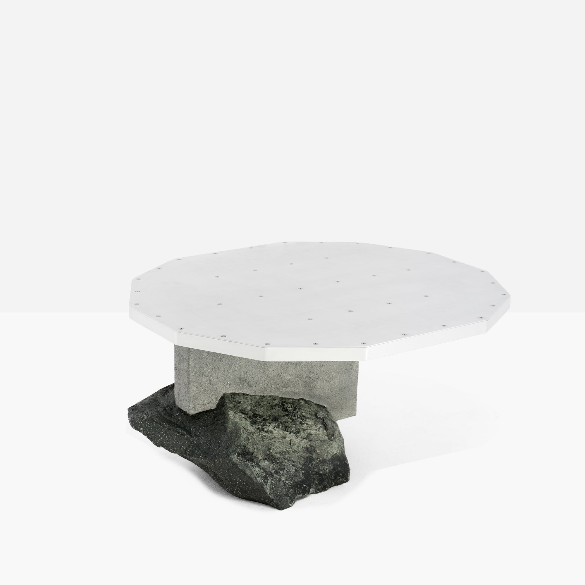 Foreign Bodies - LP-35C Coffee Table by Collin Velkoff