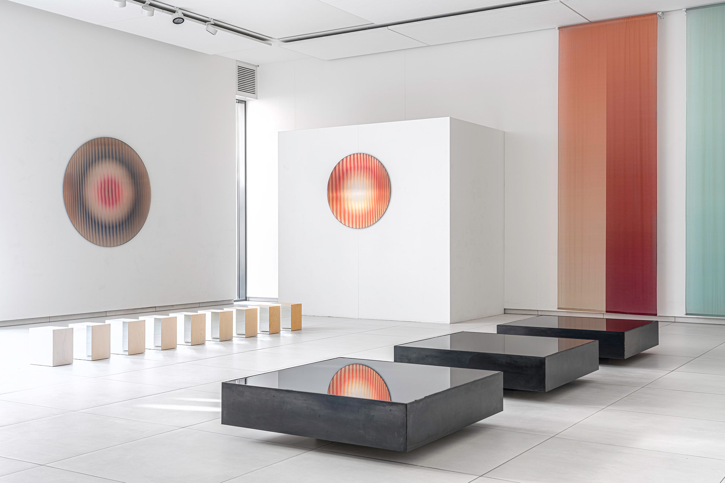 Radiance Panel Amber Medium Reflective Art Panel by Rive Roshan