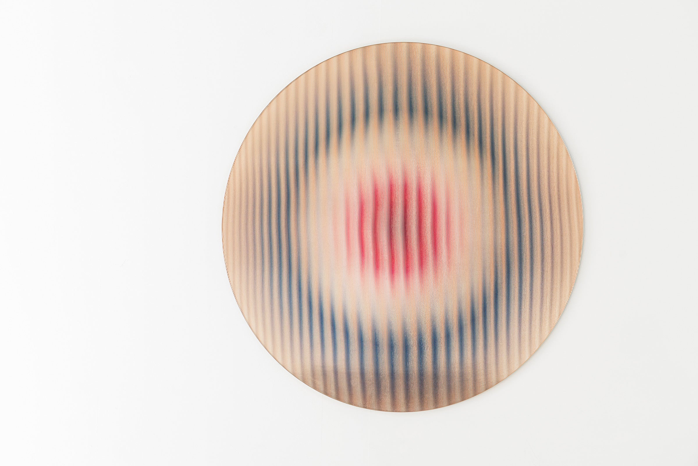 Radiance Panel Round Quartz Large Reflective Art Panel by Rive Roshan