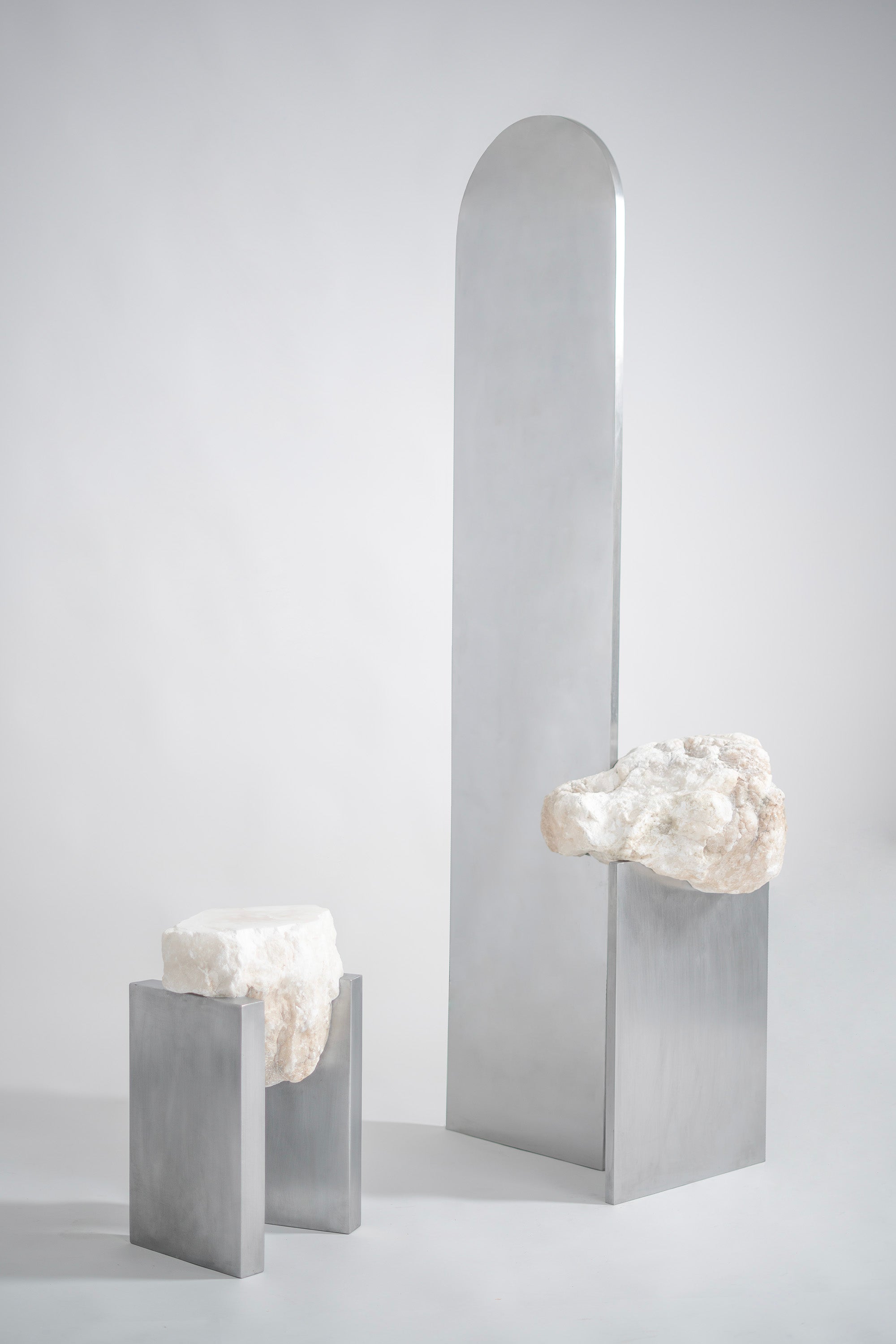 Foreign Bodies Arrival Stool by Collin Velkoff