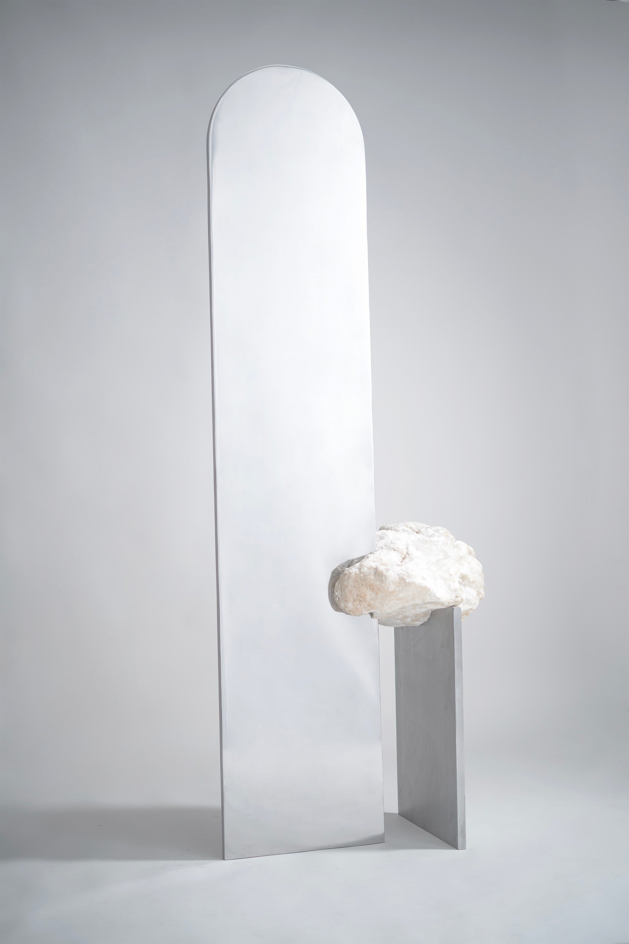 Floor Standing Mirrors Foreign Bodies Arrival STYX  by Collin Velkoff