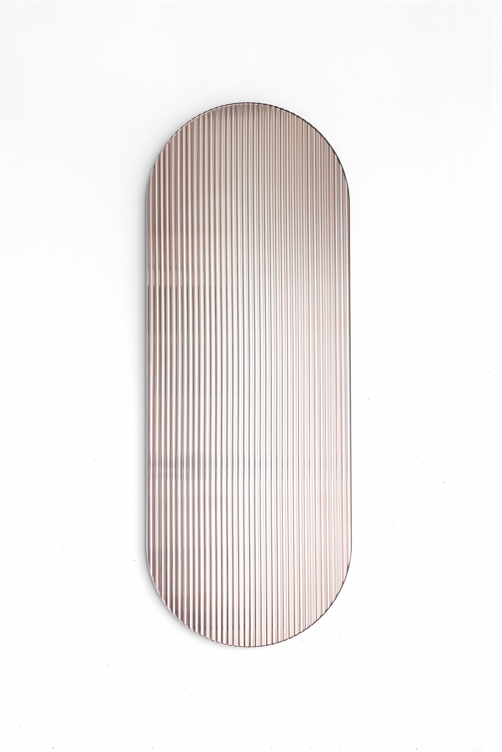 Metal Shift Panel Palladium Reflective Art Panel by Rive Roshan