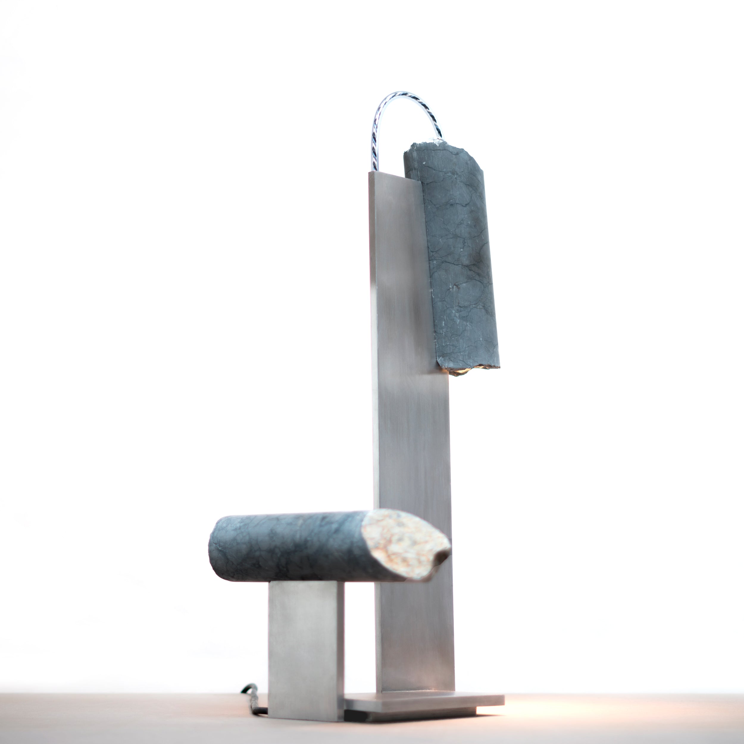 Foreign Bodies - Vesta Table Lamp by Collin Velkoff