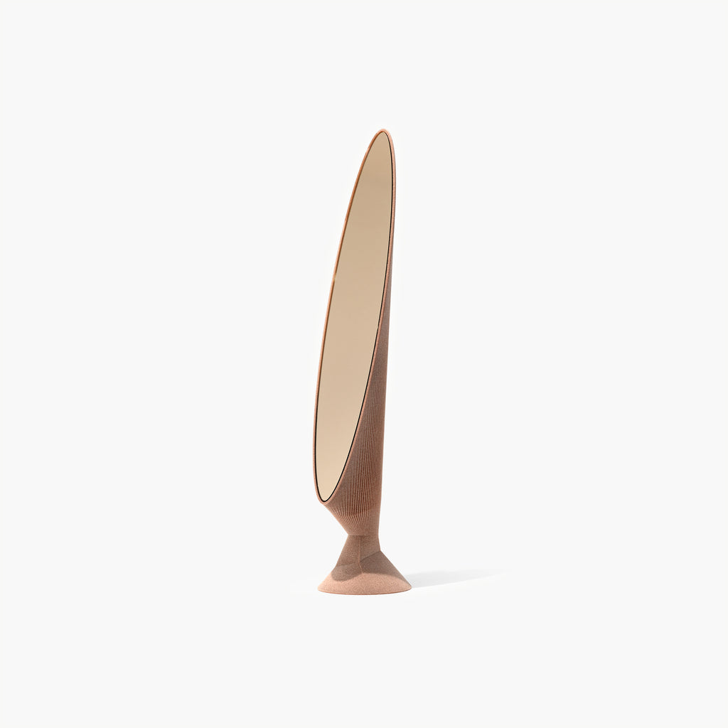 Pleat Table Mirror by Rive Roshan – Form Editions
