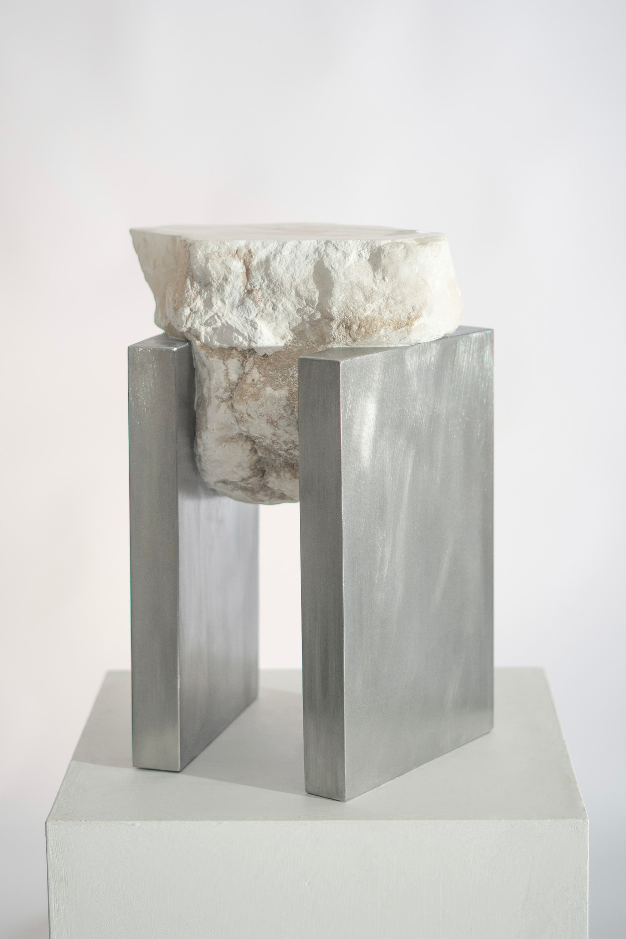 Foreign Bodies Arrival Stool by Collin Velkoff